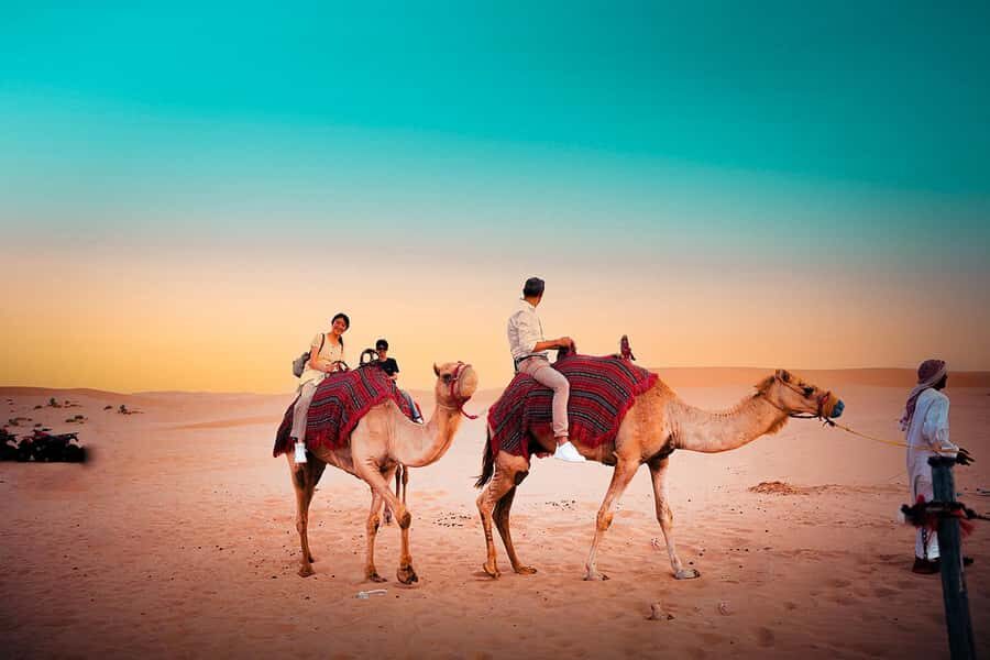 Abu Dhabi: Desert Safari with BBQ, Belly & Tannura Dance - BBQ Buffet Dinner Under the Stars: Food, Shisha, and the Show Build
