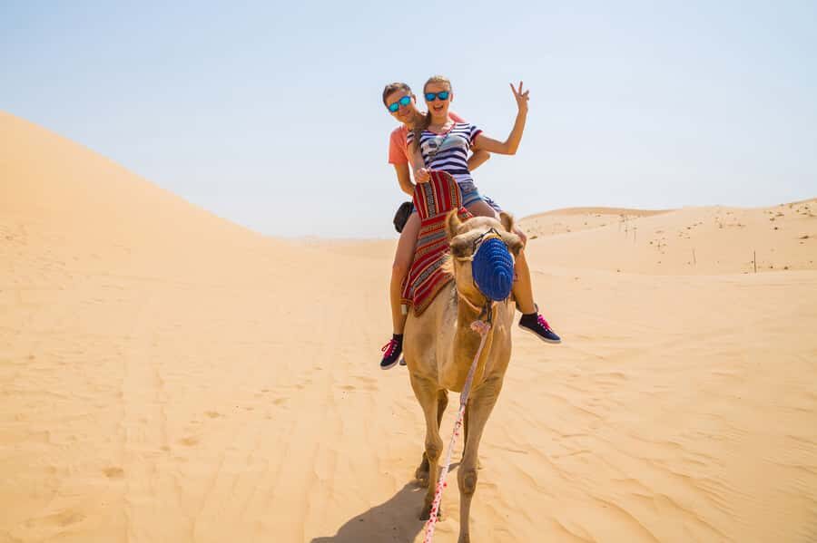Abu Dhabi: Desert Safari with BBQ, Camel Ride & Sandboarding - Value check: is $89 a good deal for 6 hours?