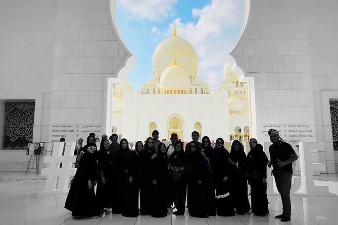 Abu Dhabi Full-Day Sightseeing Tour from Dubai with Mosque Visit - Dress code and comfort tips so the day doesn’t wear you out