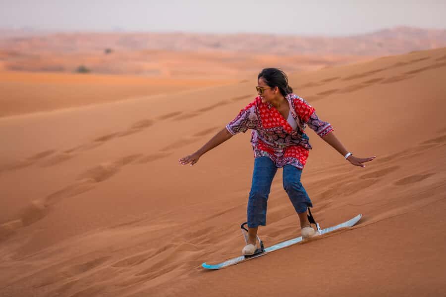 Abu Dhabi: Morning Desert Tour, Camel Ride & Sandboarding - Key things to know before you go
