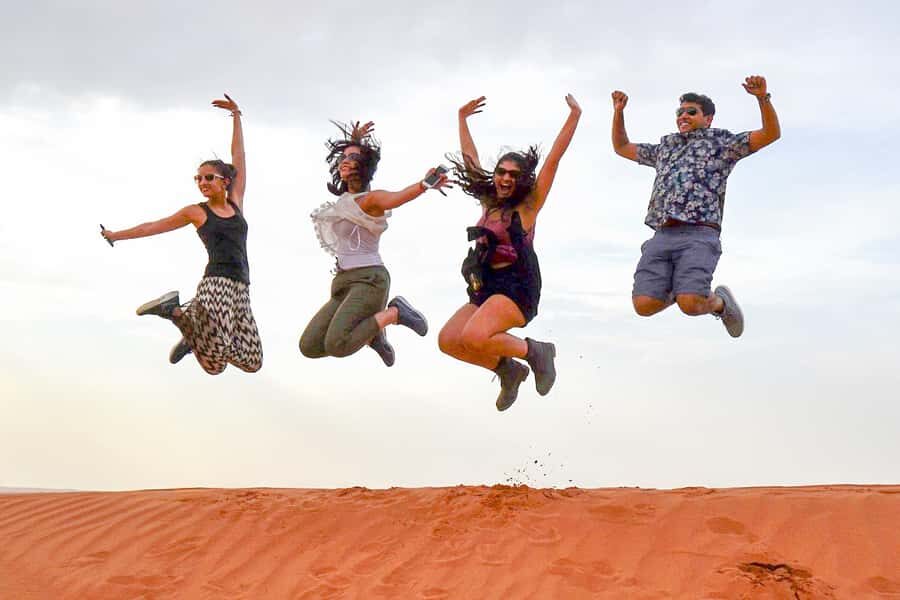 Abu Dhabi: Morning Desert Tour, Camel Ride & Sandboarding - What’s included (and what you’ll likely want to add)