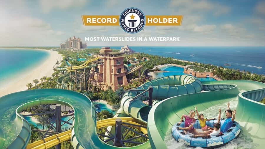 Aquaventure World Waterpark Ticket at Atlantis Dubai - Aquaventure Beach and lazy-river time: the built-in recovery plan