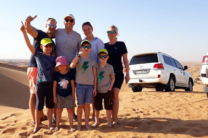 Best Dubai Desert Safari with Buffet Dinner,Sand Boarding & Shows - Setting Off From Dubai: Pickup That Gets You Moving on Time
