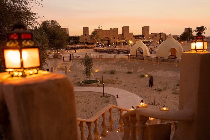 Desert Safari: Luxury Fortress Dinner, Camel Ride & Dune Bashing - Camel Ride, Horse Ride, and Falcon Interaction: Real Activities, Real Scope
