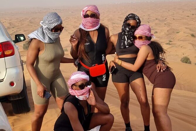 Desert Safari With BBQ Dinner, Quad Bike & Camel Ride from Dubai - The camp welcome: sheesha, soft drinks, and Arabic snacks