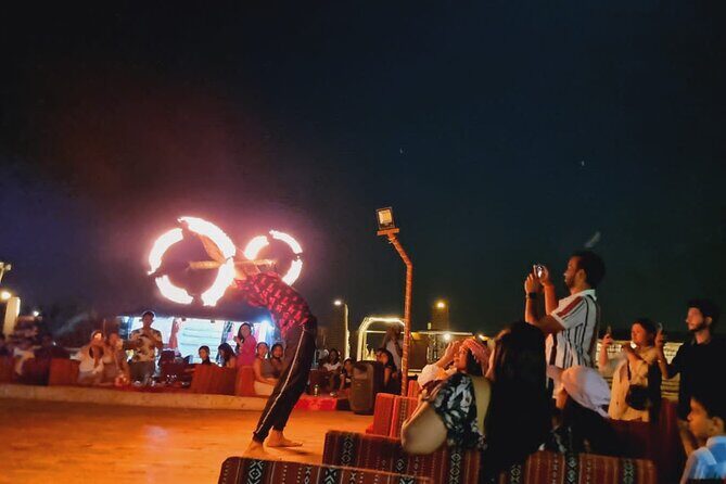 Desert Safari with Dune Bashing and Dinner In Dubai - The Show Lineup: Belly Dance, Tanoura, Fire, Drummers, and More