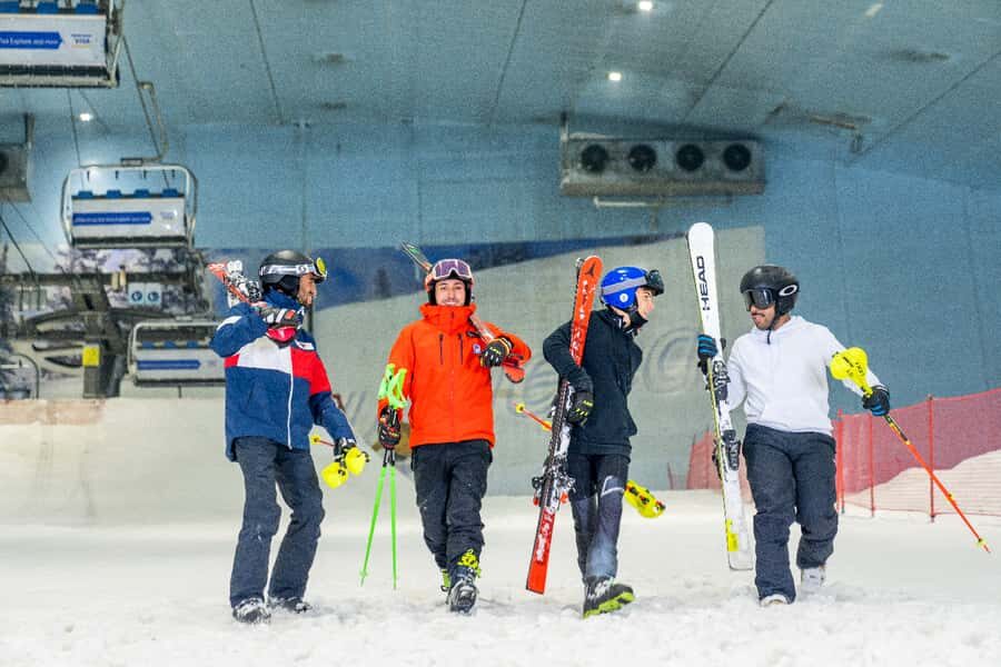 Dubai: 2-Hour or Full-Day Slope Session at Ski Dubai - The slope setup: five runs, lifts that keep moving, and that indoor black run