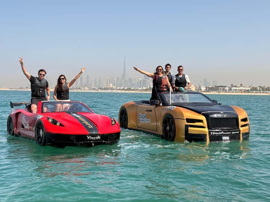 Dubai: 30-Minute Jet Car Tour of Burj Al Arab with Ice Cream - Safety Briefing and How the Jet Car Ride Feels