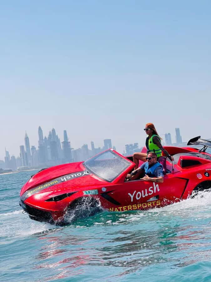 Dubai: 30-Minute Jet Car Tour of Burj Al Arab with Ice Cream - Price and Value: $177 for Up to 2 People