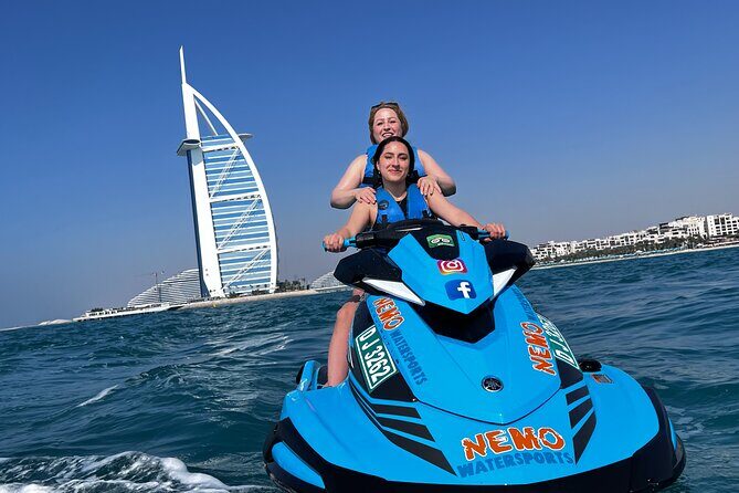 Dubai: 30min Jet Ski: Burj Al Arab w Pics, Videos, free Ice Cream - Lumiere Café Ice Cream: A Smart Little Finish