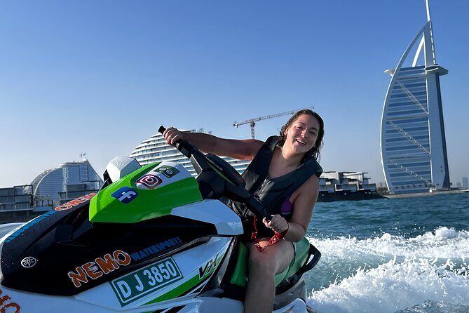 Dubai: 30min Jet Ski: Burj Al Arab w Pics, Videos, free Ice Cream - What to Bring (So You Don’t Lose Time in the Heat)