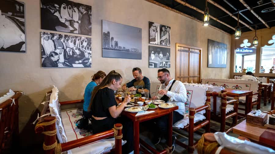 Dubai: Abu Dhabi Day-Trip Grand Mosque, Royal Palace & Lunch - Lunch at Al Khayma Heritage Restaurant and what to do if time feels tight