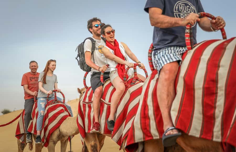 Dubai: Adventure Quad Bike Safari, Camel Ride & Refreshment - Desert refreshments in an air-conditioned tent: where the comfort kicks in