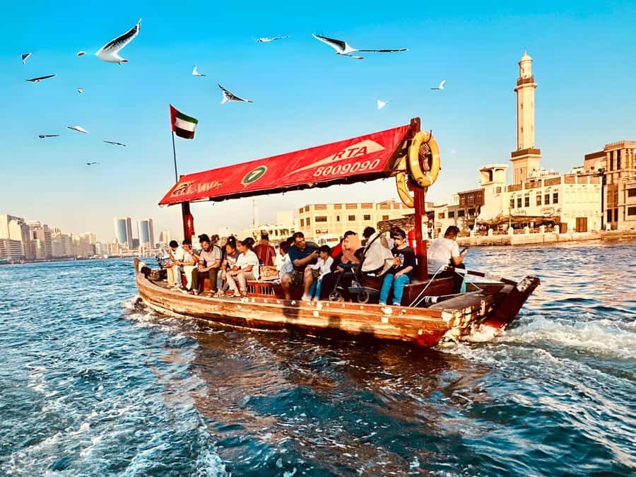 Dubai: Authentic Old Town, Souks, Tastings & Abra Boat Tour - Al Fahidi Heritage Walk: old streets with a point