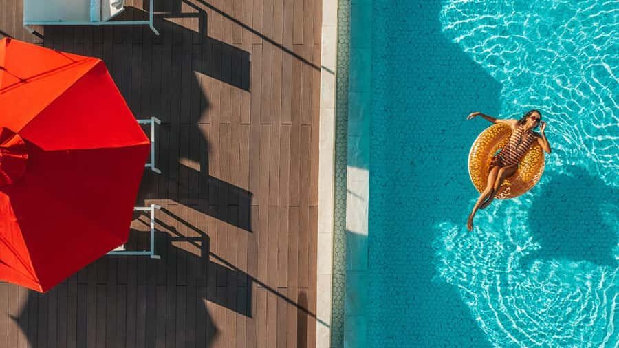 Dubai: Beach Day on the Palm with Skyline Views - Th8 Palm Beach Day: The Point Is Simple