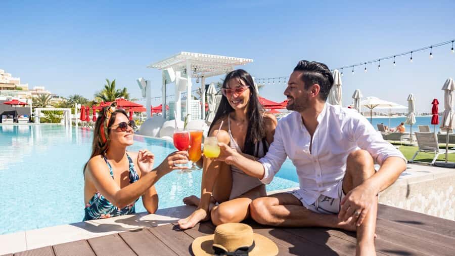 Dubai: Beach Day on the Palm with Skyline Views - Price and Value: $54 for Entry, Access, and Discount Power