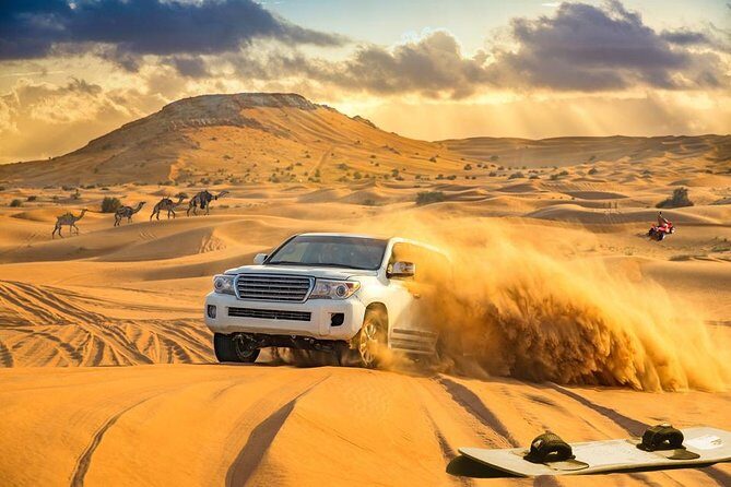 Dubai Desert Discovery: Red Dunes Safari, Sandboard & Camel Ride - Key things to know before you go