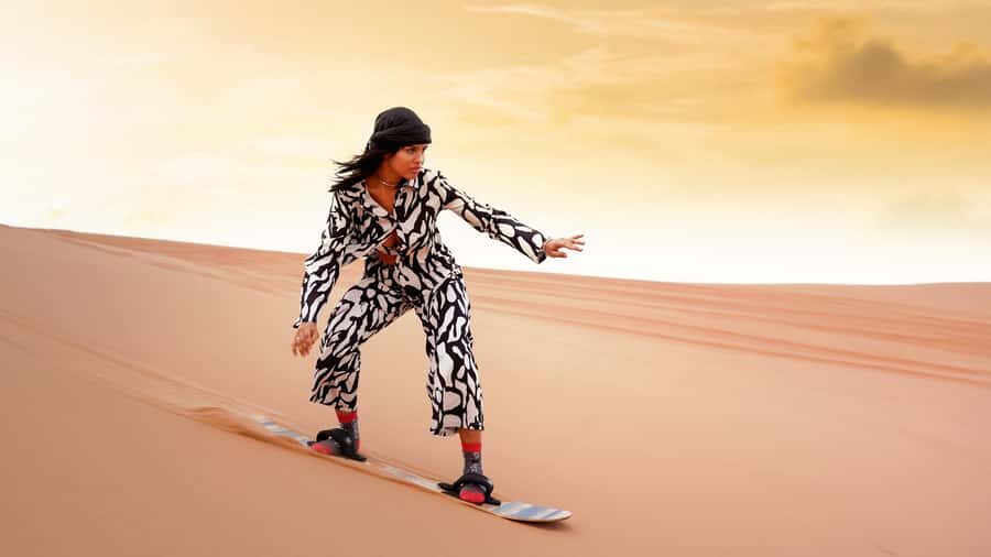 Dubai Desert Safari - Camel Ride, Sandboarding & 30 Min Quad - Optional quad biking: 30 minutes of guided speed with real rules