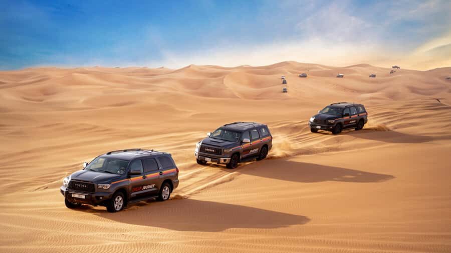 Dubai Desert Safari - Camel Ride, Sandboarding & 30 Min Quad - Morning vs afternoon: when sunset changes the whole tone