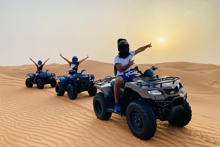 Dubai: Desert Safari, Quad Bike, Camel Ride & Al Khayma Camp - Key things to know before you go