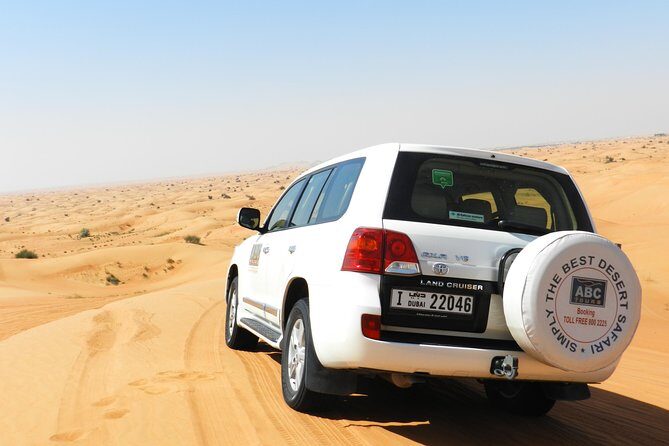 Dubai Desert Safari with BBQ, 3 Shows & Camel Ride at Majlis Camp - The Tire-Deflating Dune Bashing: Thrills, Safety, and the Soft-Track Swap