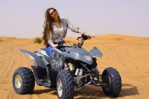 Dubai Desert Safari With BBQ, Quad Bike And Camel Ride - Stop at Dubai Explorers: where the action starts