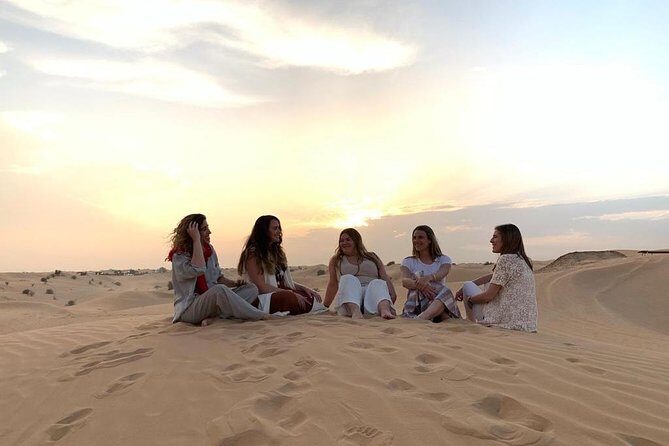 Dubai Desert Safari With BBQ, Quad Bike And Camel Ride - BBQ buffet dinner with unlimited soft drinks, tea, and coffee