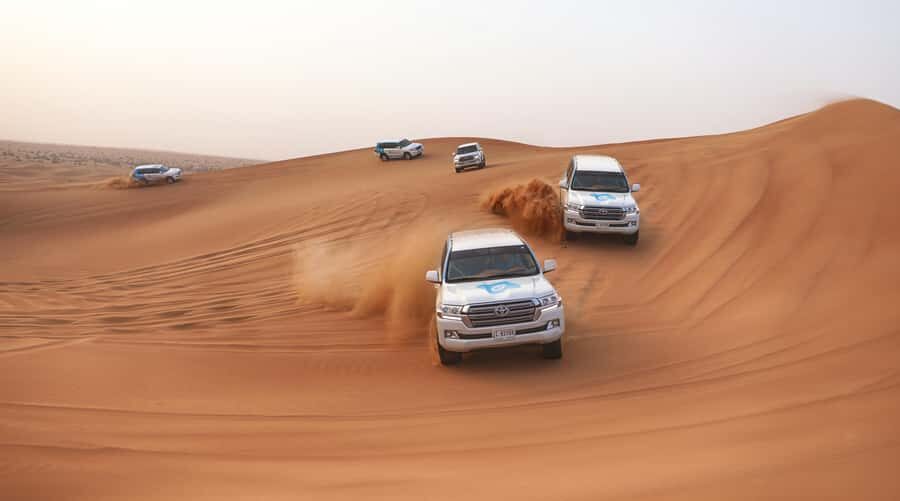 Dubai: Desert Safari with Camp, Dinner, & Optional Overnight - Pickup, Transfer Time, and How the Day Actually Feels