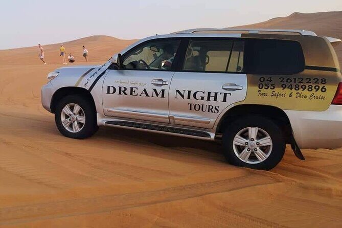 Dubai Desert Safari With Dune Bashing, Camel Ride & BBQ Dinner - Dream Night Tours camp: henna, Gahwa, and the show schedule