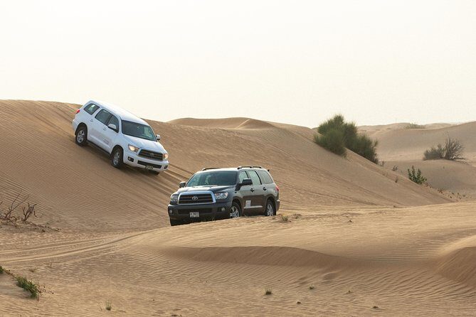 Dubai Desert Safari with Quads, BBQ Dinner, Camel ride, & Shows - Camel ride + sand art + henna: the “slower” cultural stops