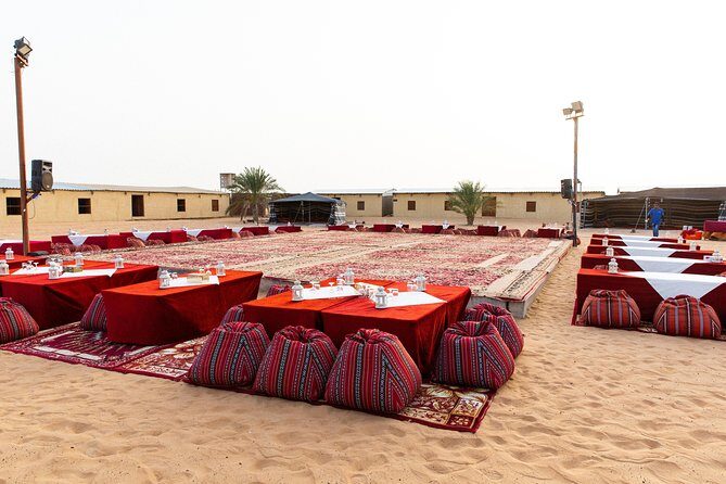 Dubai Desert Safari with Quads, BBQ Dinner, Camel ride, & Shows - Belly dancing and tanoura: the evening show you’ll remember
