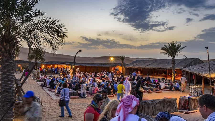 Dubai Desert Trail: Guided Quad/Polaris and Red Dunes Safari - Sandboarding at the Top of the Dunes