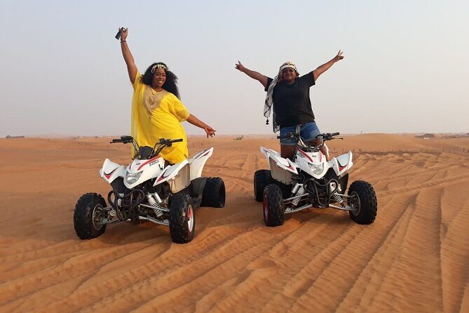 Dubai Dunes Safari With Quad Bike, Camel Ride, BBQ Dinner & Live Shows - Pickup and the 7-hour flow: what logistics feel like