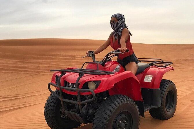 Dubai Dunes Safari With Quad Bike, Camel Ride, BBQ Dinner & Live Shows - Price and value: why $74.33 can be a good deal