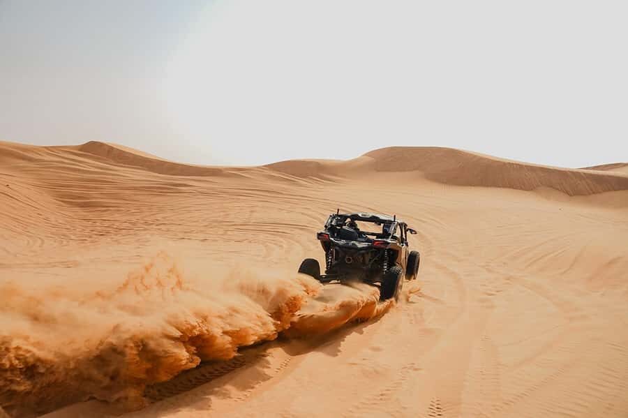 Dubai: Extreme Can-Am Buggy Desert Safari Adventure - Entering Dubai’s Red Dunes with a real off-road setup