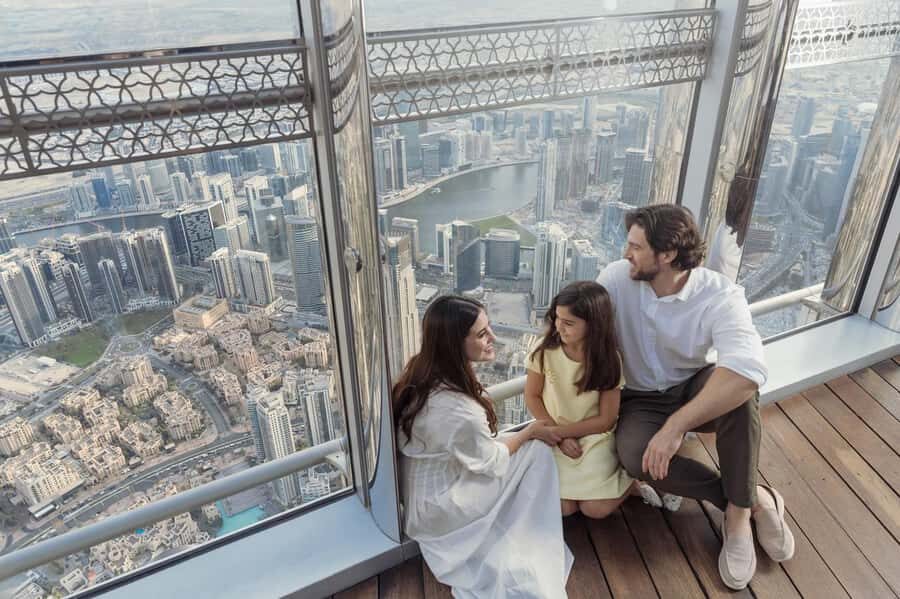 Dubai: Fast Track Entry to Burj Khalifa Levels 124 & 125 - Level 125 Masharbiya Design: A More Lux Feel, Then Zoom In