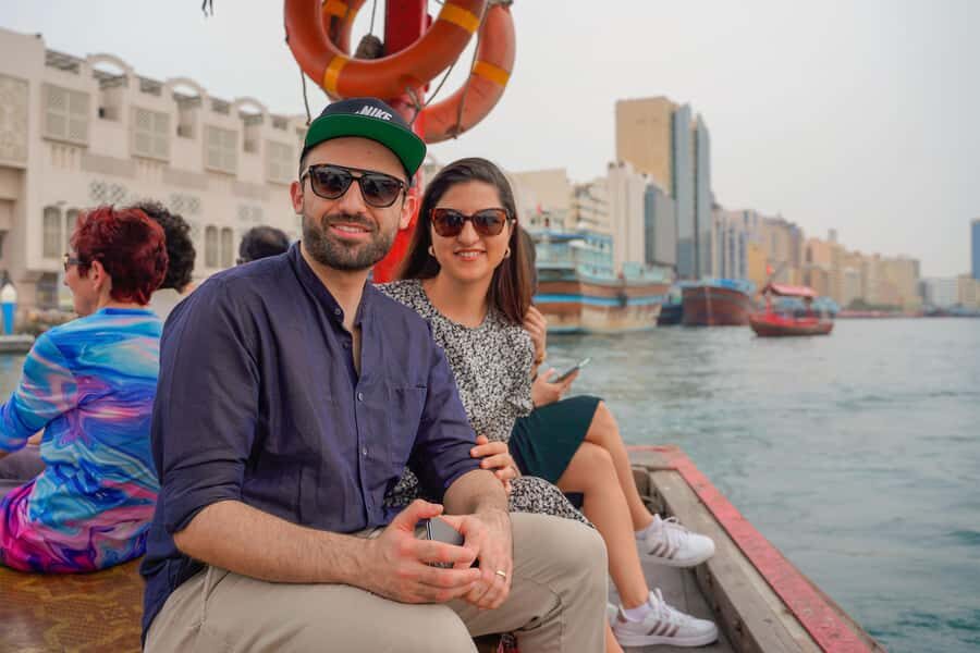 Dubai: Half-Day City Tour with Blue Mosque, Creek, and Souks - A fast intro to Dubai: old neighborhoods plus future-proof stops