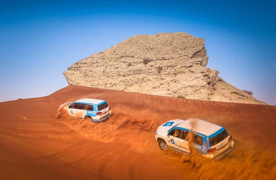 Dubai: Half-Day Desert Safari, Camel Ride, ATV & Dune Buggy - Lahbab Red Dunes: the AC tent welcome and what you’ll do next