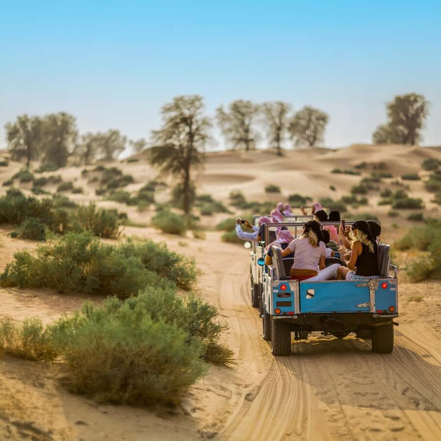 Dubai: Heritage Safari in Vintage Land Rover with Dinner - 1950s Open-Top Land Rovers: The Safari Vehicle You’ll Actually Remember