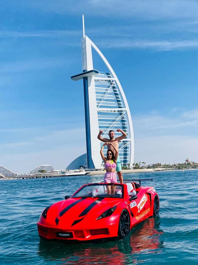 Dubai: Jet Car to Burj Al Arab with Breakfast and Soft drink - Jet Car on Dubai Water: what this experience really feels like
