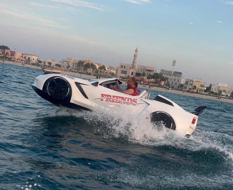 Dubai: Jet Car to Burj Al Arab with Breakfast and Soft drink - Price and value: why $137 per group up to 2 makes sense