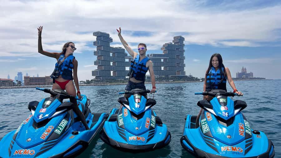 Dubai: Jet Ski to Atlantis with Videos, Photos and Ice Cream - Where you meet: Nemo WaterSports at Umm Suqeim Fishing Harbour