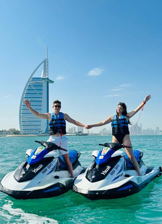 Dubai: Jetski Adventure w/ Burj Khalifa & Burj Al Arab Views - The Route: Burj Al Arab, Jumeirah Beach Hotel, and a Burj Khalifa Moment