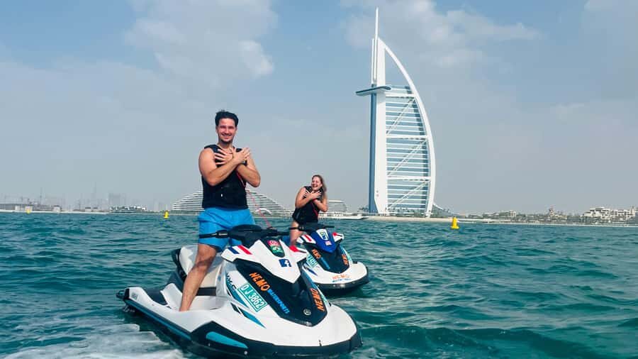 Dubai: Jetski to Burj Arab-Atlantis w Pic, Video & Icecream - Lumiere Café: the payoff after the adrenaline