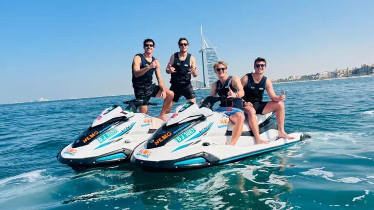 Dubai: Jetski to Burj Arab-Atlantis w Pic, Video & Icecream - Safety briefing that actually matters (and what I’d watch for)