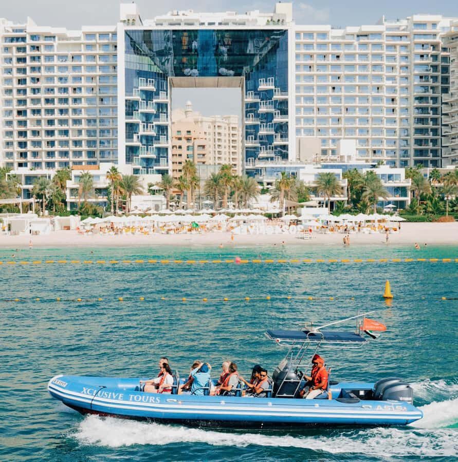 Dubai: Marina, Atlantis, Palm & Burj Al Arab Speedboat Tour - Palm Jumeirah Run: Atlantis, the Palm Views, and That Royal-Island Feeling