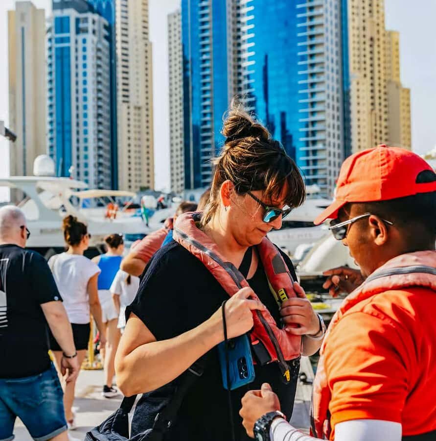 Dubai: Marina, Atlantis, Palm & Burj Al Arab Speedboat Tour - Burj Al Arab Photo Stop: Why the Sea Angle Hits Different
