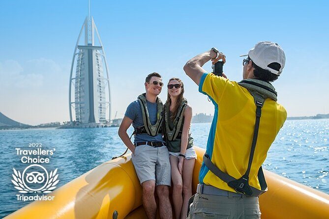 Dubai Marina Guided Sightseeing High-Speed Boat Tour - The itinerary in plain English: what happens at each stop