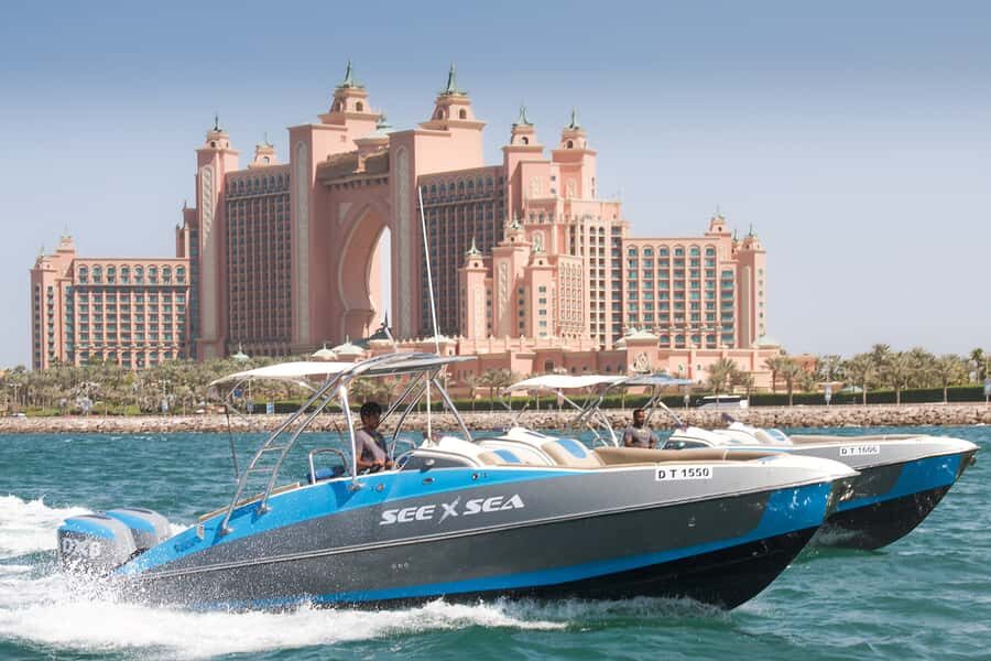 Dubai: Marina Private Boat Tour & Palm Jumeirah Sightseeing - What You’ll See on the Water: Skyline, Ain Dubai, Atlantis, and Palm