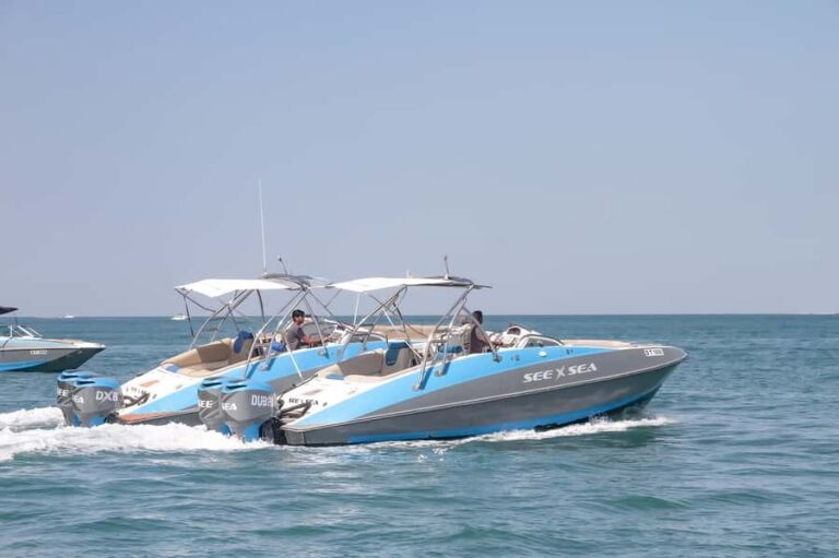 Dubai: Marina Private Boat Tour & Palm Jumeirah Sightseeing - Choosing 80, 100, or 120 Minutes: Pick the Route That Fits